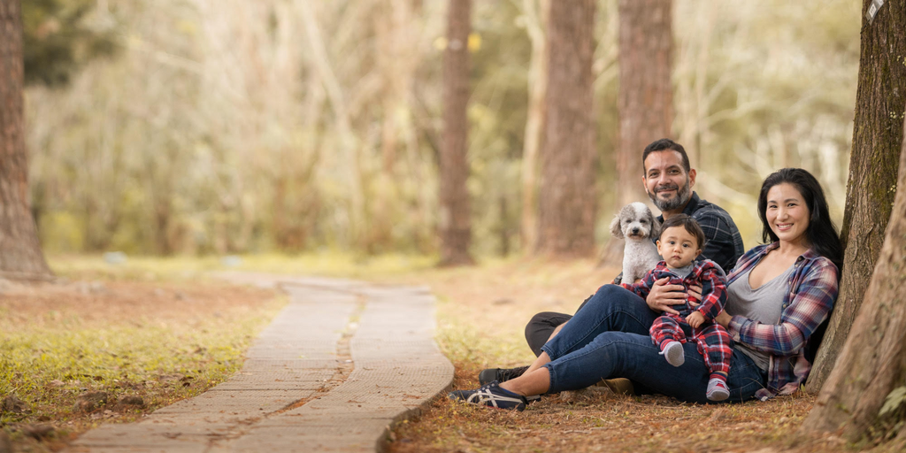 Marsha Yuan and her family