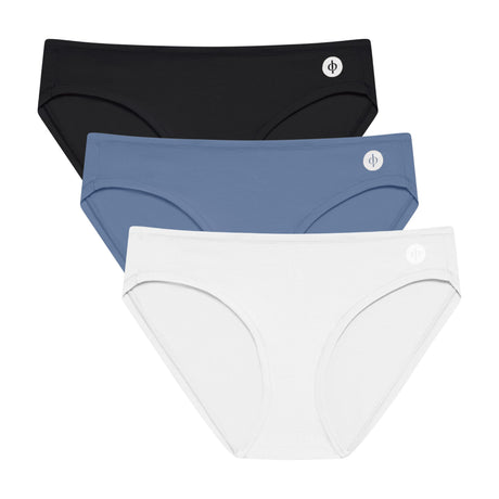 Women's TENCEL™ Micro Modal Weekender Bikini Briefs - Set of 3 | Cloth Diapers | Just Peachy