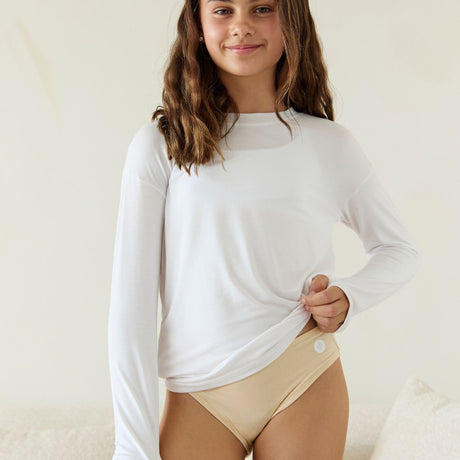 Teen Girls' Base Layer Set | Cloth Diapers | Just Peachy