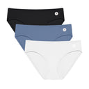 Teen Girls' TENCEL™ Micro Modal Confidently You Bikini Briefs - Set of 3 | Cloth Diapers | Just Peachy