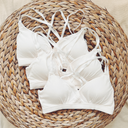 Womens' TENCEL™ Micro Modal The Weekender Bralette - 3-Pack | Cloth Diapers | Just Peachy