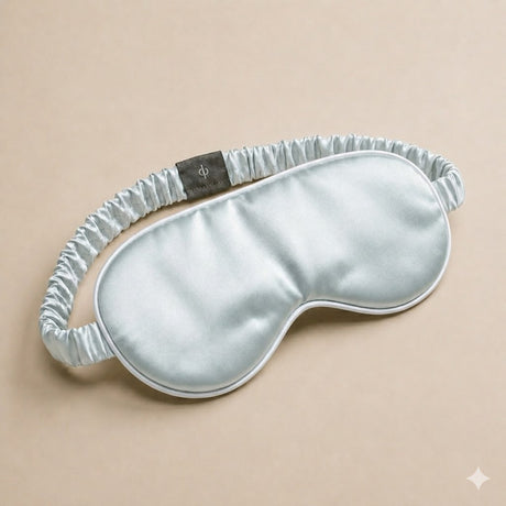 Teens & Kids  Silk Sleep Mask - 100% Mulberry Silk Blackout Eye Mask | Cloth Diapers | Just Peachy