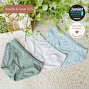 Girls' Wedgie-Free Panty Briefs - Set of 3 | Cloth Diapers | Just Peachy