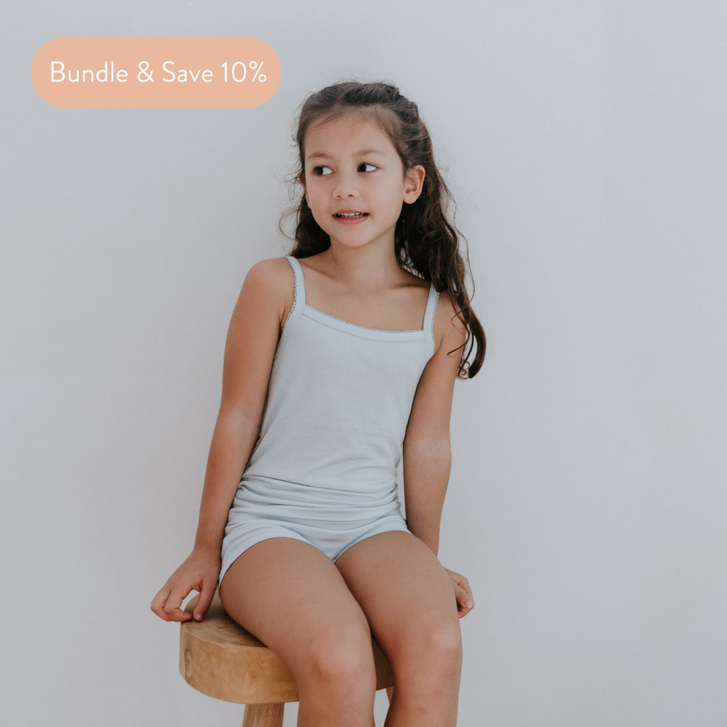 Teen Girls' TENCEL™ Micro Modal Camisoles - Set of 2 | Cloth Diapers | Just Peachy