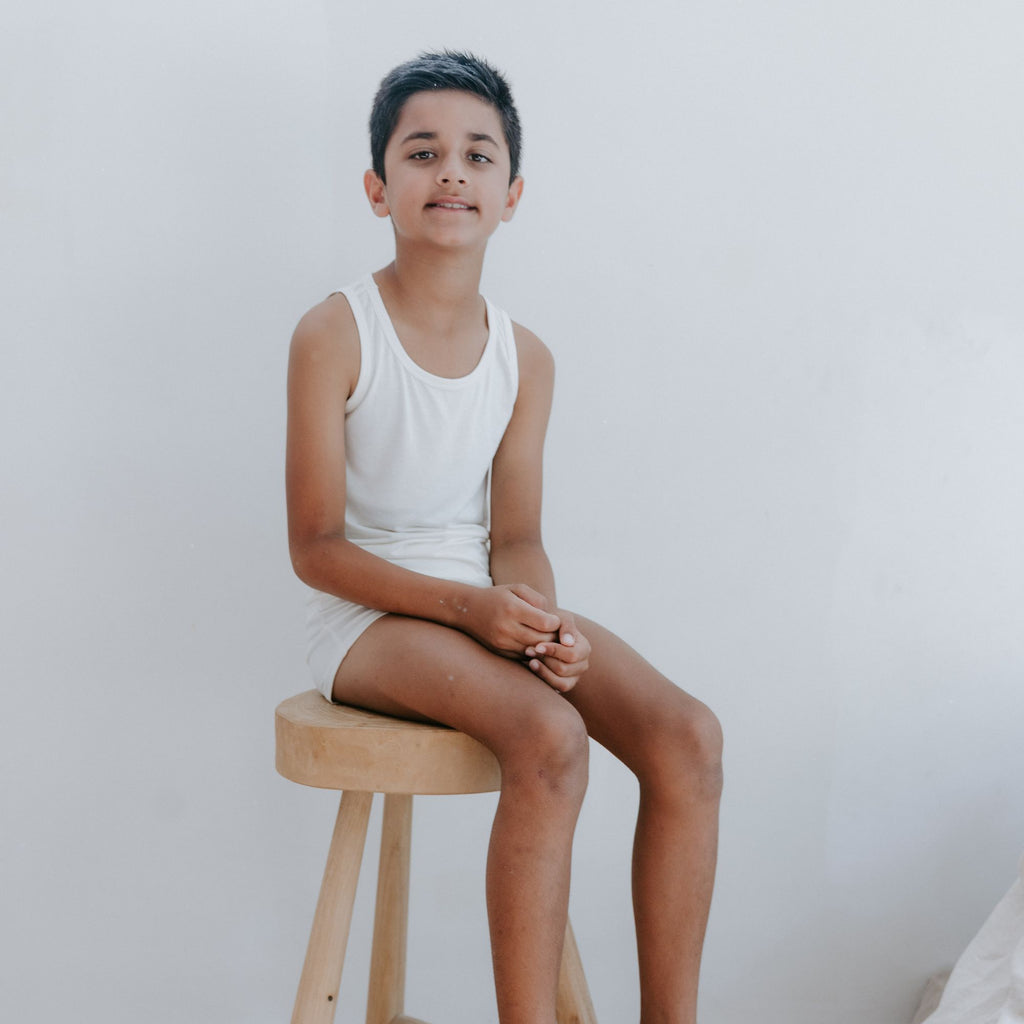 Teen Boys' TENCEL™ Micro Modal Boxer Briefs - Set of 2 | Cloth Diapers | Just Peachy