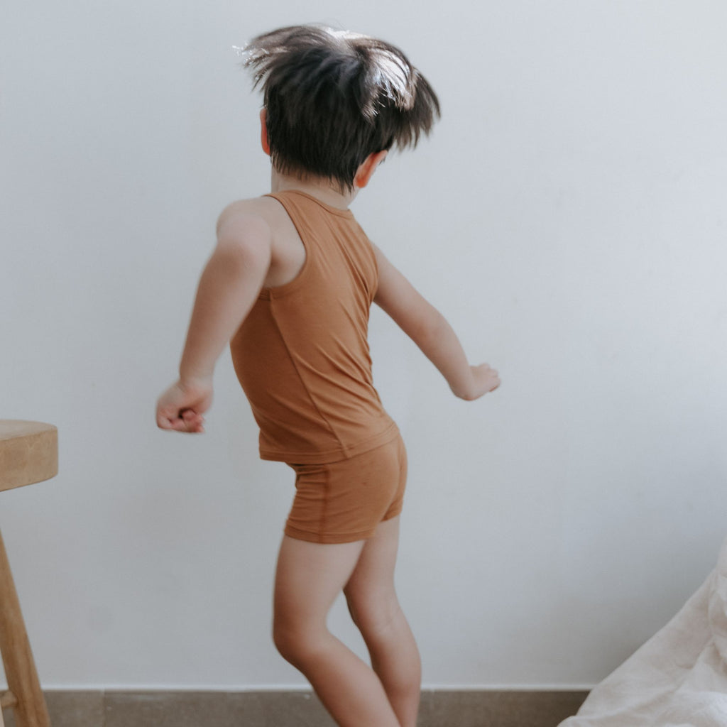 Kids' TENCEL™ Micro Modal Tank Tops - Set of 2 | Cloth Diapers | Just Peachy