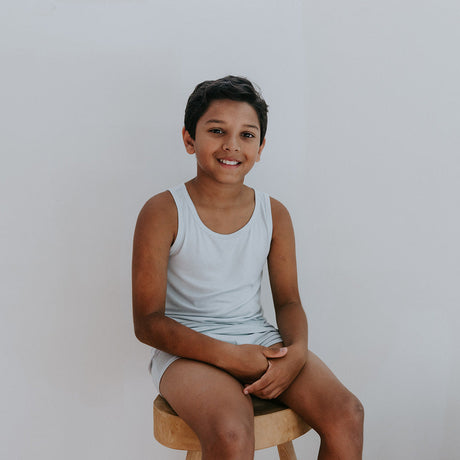 Teen Boys' TENCEL™ Micro Modal Ultra Soft Boxer Briefs - Set of 2 | Cloth Diapers | Just Peachy