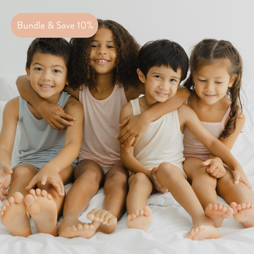 Kids' TENCEL™ Micro Modal Tank Tops - Set of 2 | Cloth Diapers | Just Peachy