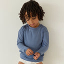 Kids’ Ultra Soft TENCEL™ Micro Modal Long Sleeve Thumb-Tee | Cloth Diapers | Just Peachy