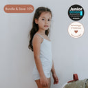 Teen Girls' Wedgie-Free Full Coverage Shorties - Set of 2 | Cloth Diapers | Just Peachy