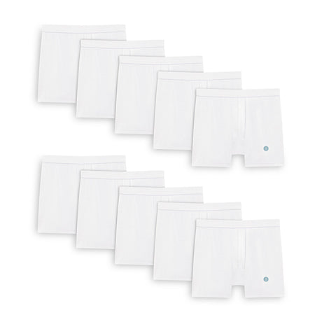 Men’s Ultra Soft TENCEL™ Micro Modal A-Game Boxer Briefs - Pack of 10 | Cloth Diapers | Just Peachy