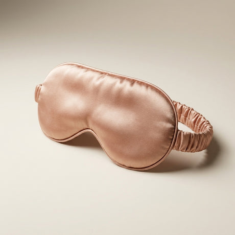 Premium Mulberry Silk Sleep Mask for Adults - Luxury Blackout Eye Mask | Cloth Diapers | Just Peachy