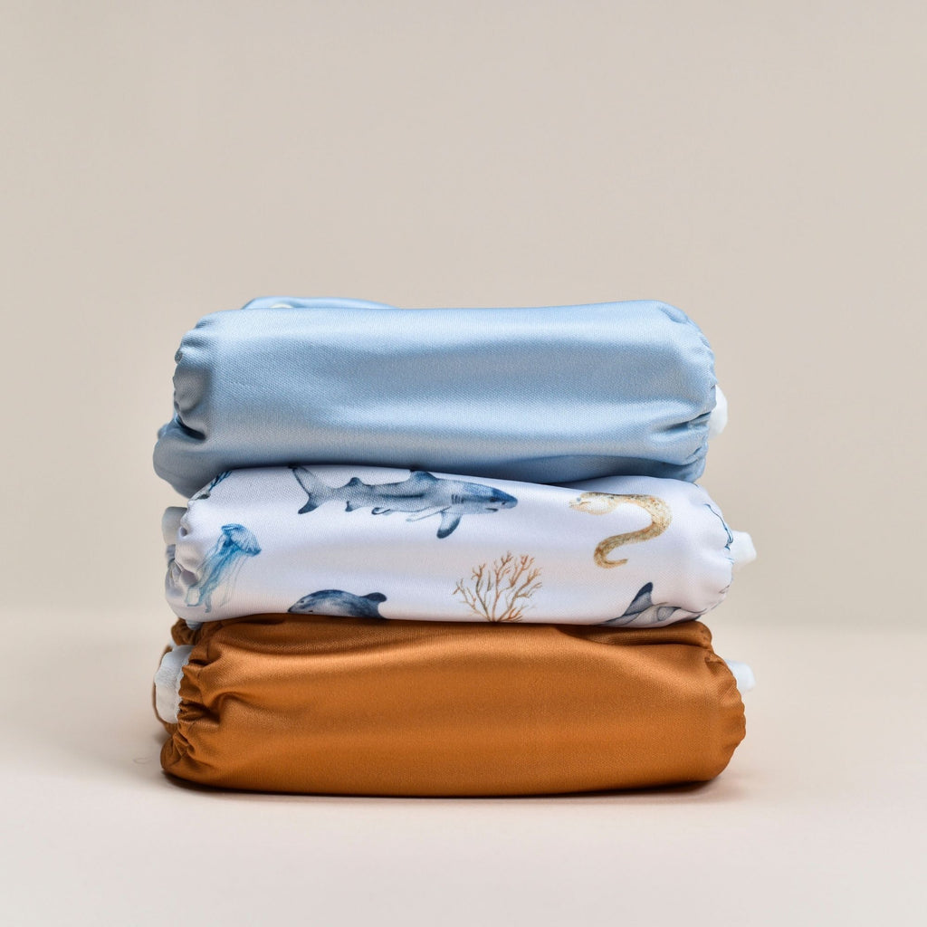 Cloth Diapers - Nature Collection 3 Pack | Cloth Diapers | Just Peachy