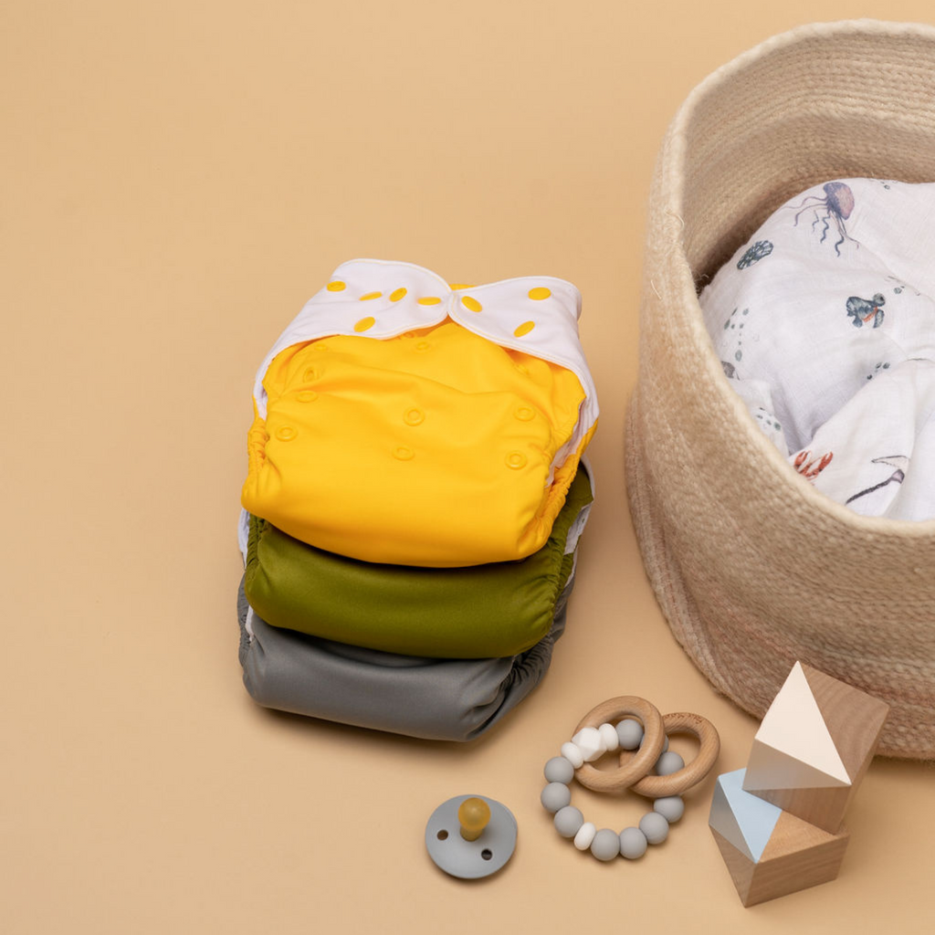 Cloth Diapers - Classic Collection - Set of 3 | Cloth Diapers | Just Peachy