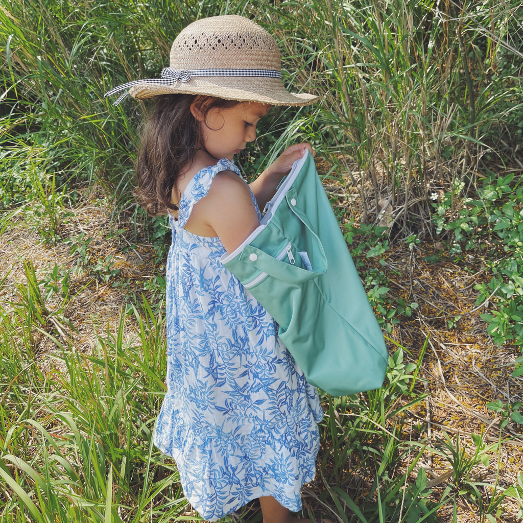 On-The-Go Wet/Dry Bag | Cloth Diapers | Just Peachy