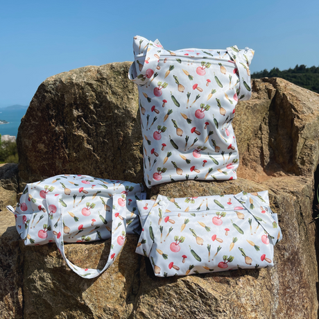 Reusable Wet Bag Bundle | Cloth Diapers | Just Peachy